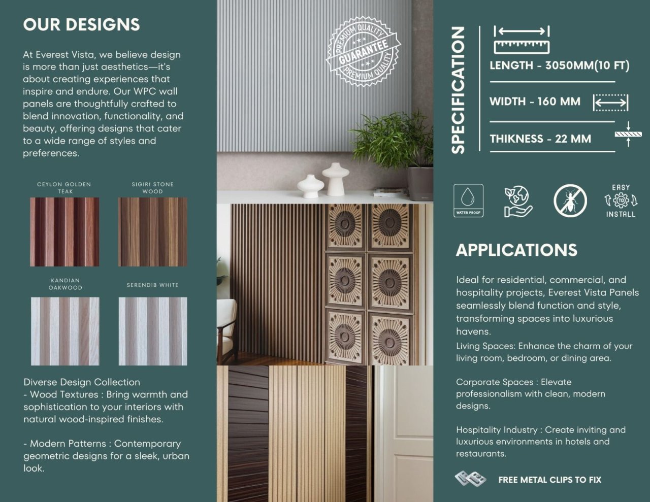 Everest Vista Wall Panel