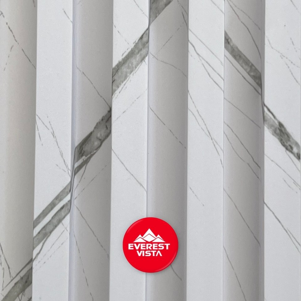 Vista Snow White PVC Wall Panel
