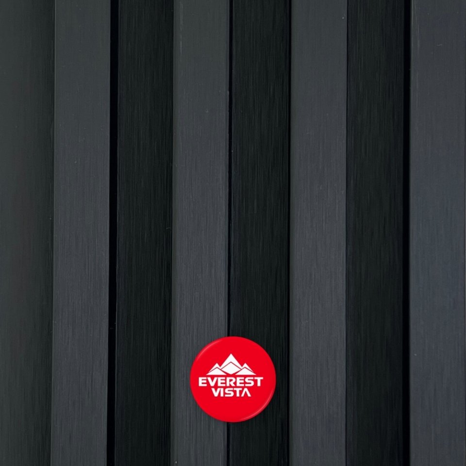 Vista Royal Black PVC Wall Panel
