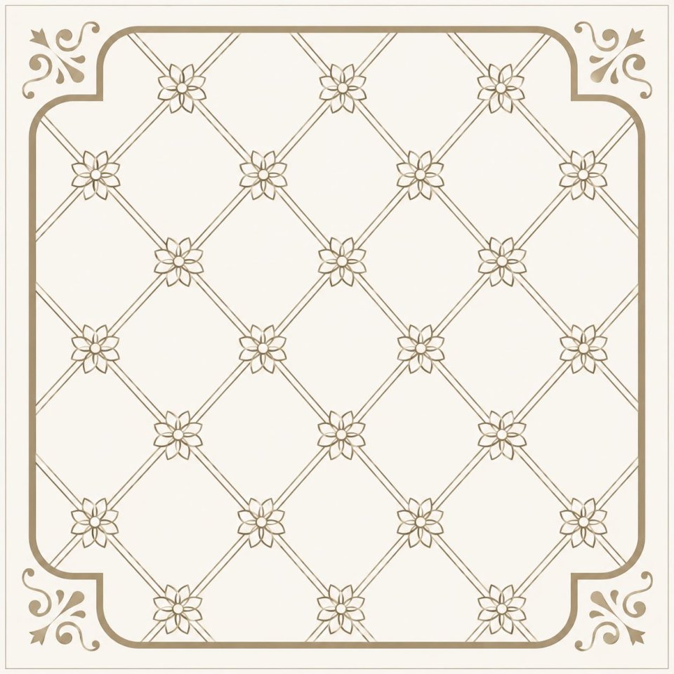 Everest EPVC 2×2 Ceiling Panel 603×603mm  - MD48