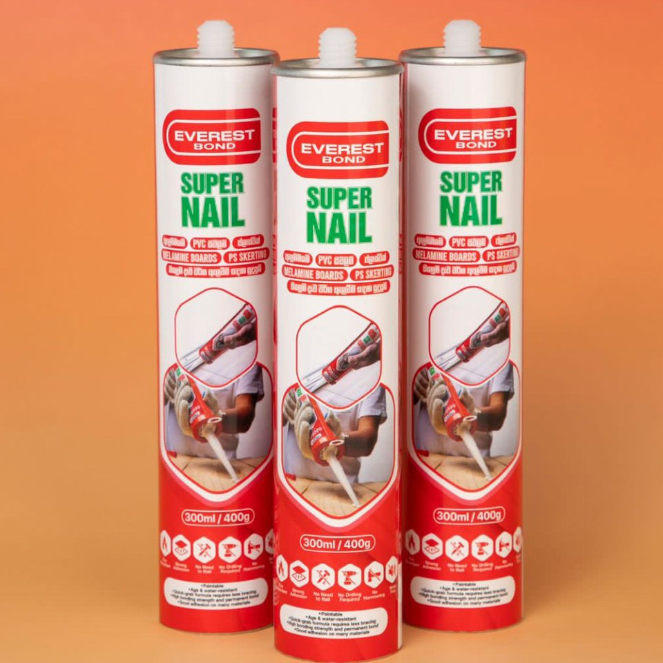 Everest Bond Super Nail – Nail-Free Liquid Adhesive